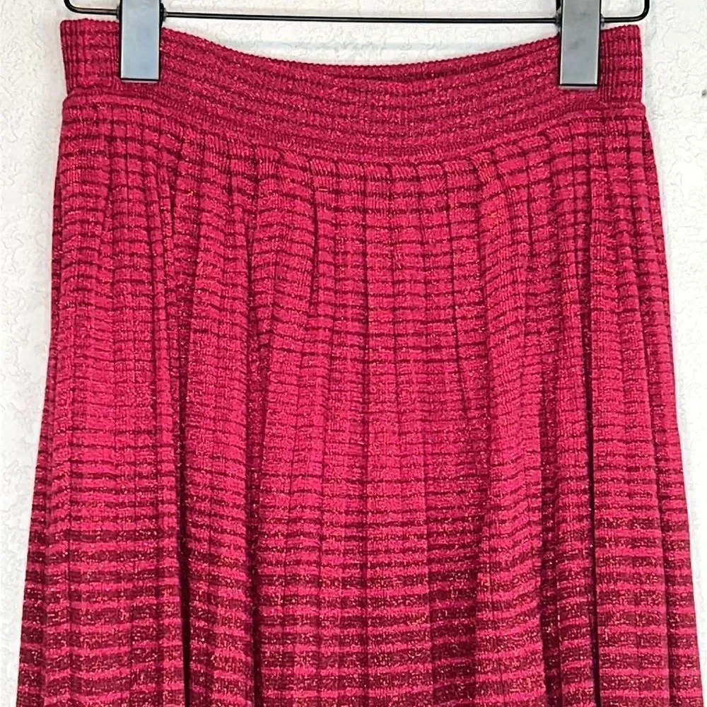 New ULLA JOHNSON Billie Gradient Pleated Skirt XS